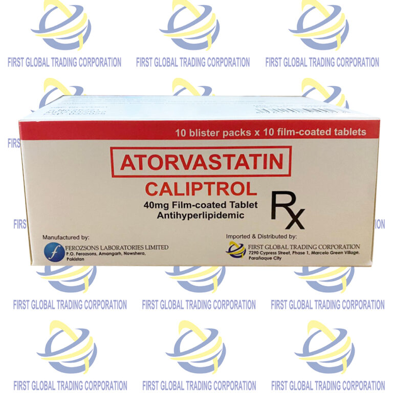 ATORVASTATIN 40mg (Caliptrol)
