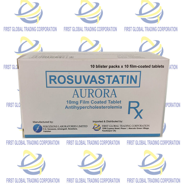 ROSUVASTATIN 10mg (Aurora)