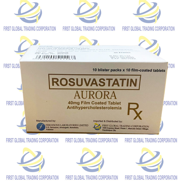 ROSUVASTATIN 40mg (Aurora)